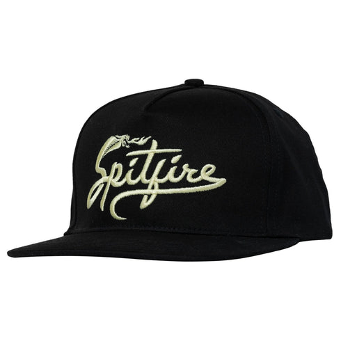 Spitfire - Snake Classic Snapback Hat (Black)
